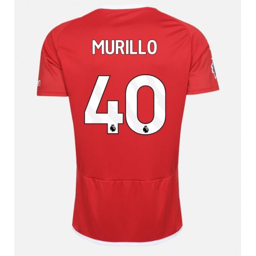 Fotbalové Dres Nottingham Forest Murillo #40 Domácí 2023-24 Krátký Rukáv